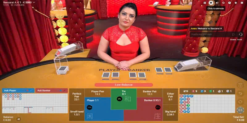 Thông tin về tựa game Baccarat