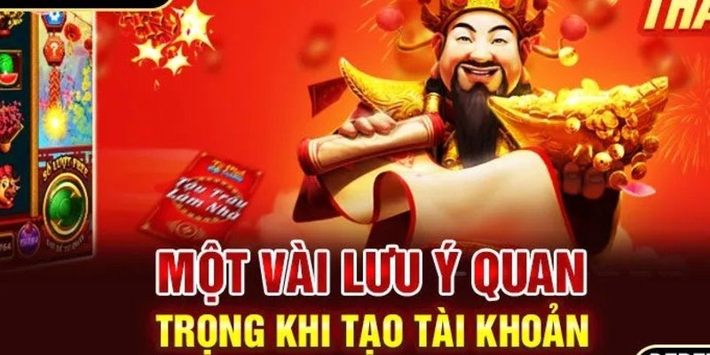 Lưu ý cho cược thủ khi đăng ký tài khoản